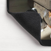 猫vertising猫のミームのマウスパッドの真実 マウスパッド (コーナー)