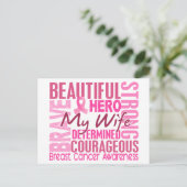 献上品広場妻乳がん ポストカード (スタンド正面)