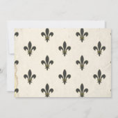 献立表のPoSTaLeの庭のパーティの招待状 招待状 (裏面)