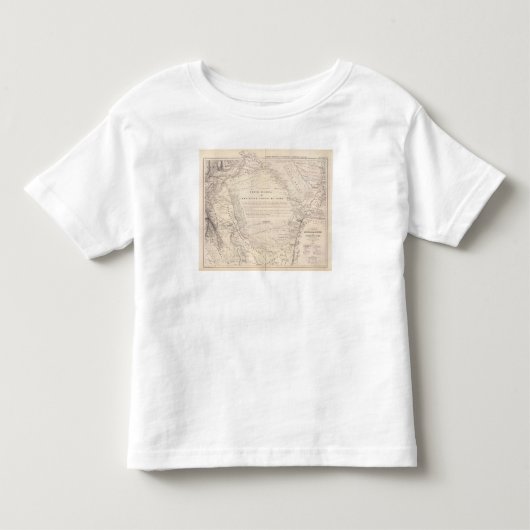 献立表、Santiago del Esteroの地域 トドラーTシャツ (正面)