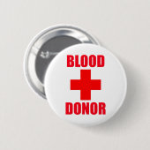 献血者 缶バッジ (正面&裏面)