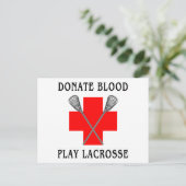 献血遊ラクロス ポストカード (スタンド正面)