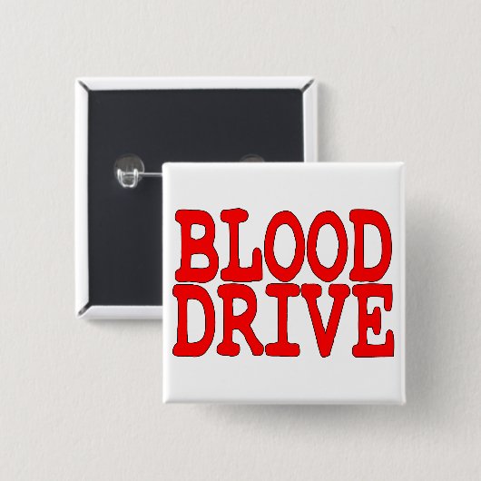 献血運動 缶バッジ (正面&裏面)