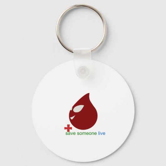 献血 キーホルダー (正面)