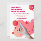 献血 招待状 (正面)