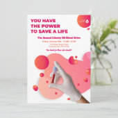 献血 招待状 (スタンド正面)