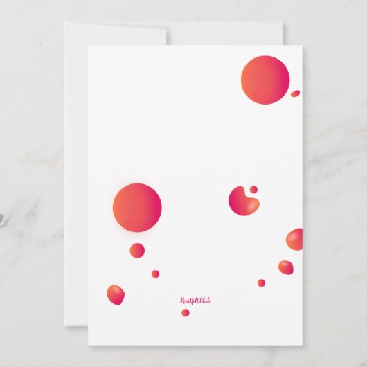 献血 招待状 (裏面)