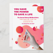 献血 招待状 (正面/裏面)