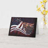 献身的なギフト・グリーティング カード (黄色い花)