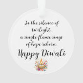 献身的なディヤ オーナメント (裏面)