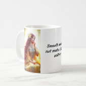 献身的な切り口：心温まるカップ コーヒーマグカップ (正面左)