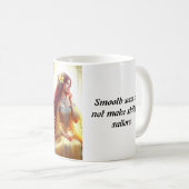 献身的な切り口:心温まるカップ コーヒーマグカップ (正面右)