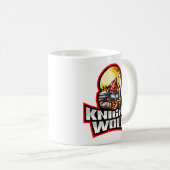 献身的な戦士 コーヒーマグカップ (正面右)