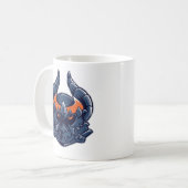献身的な戦士 コーヒーマグカップ (正面左)