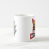 献身的な戦士 コーヒーマグカップ (中央)