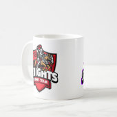 献身的な戦士 コーヒーマグカップ (正面左)