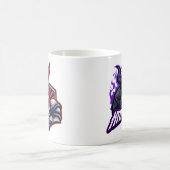 献身的な戦士 コーヒーマグカップ (中央)