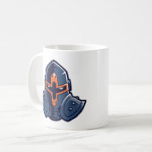 献身的な戦士 コーヒーマグカップ (正面左)