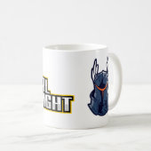 献身的な戦士 コーヒーマグカップ (正面右)