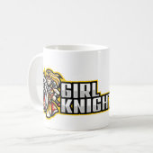 献身的な戦士 コーヒーマグカップ (正面左)