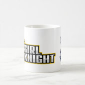 献身的な戦士 コーヒーマグカップ (中央)