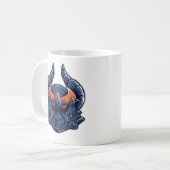 献身的な戦士 コーヒーマグカップ (正面左)