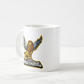 献身的な戦士 コーヒーマグカップ (正面左)