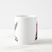 献身的な戦士 コーヒーマグカップ (中央)