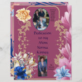 献身的な母ノーマキニーパーソナライズされた紙 (正面/裏面)