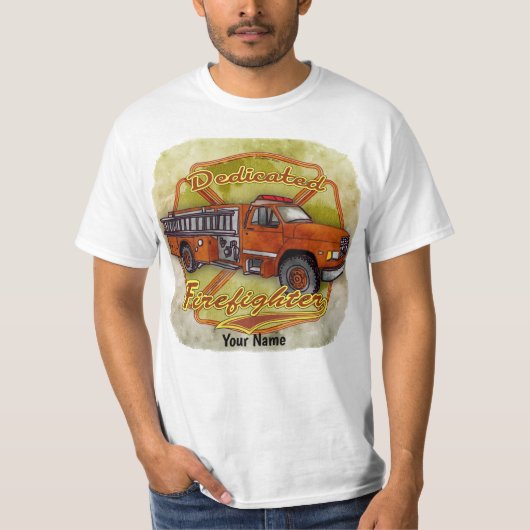 献身的な消防士 Tシャツ (正面)