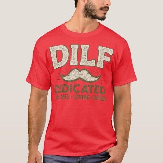 献身的に込み入った愛情のある父親 Tシャツ (正面)