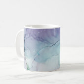 献身-カレンRuane著抽象的なインク芸術 コーヒーマグカップ (正面左)