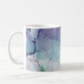 献身-カレンRuane著抽象的なインク芸術 コーヒーマグカップ (左)