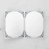 献身 – カード、あいさつ、メモ カード (内部)