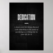 献身 ポスター (正面)