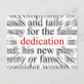 献身 ポストカード (正面)