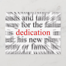 献身 ポストカード