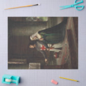 献身(中世の騎士とその女性) 薄葉紙 (クラフト)