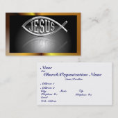 献身 名刺 (正面/裏面)