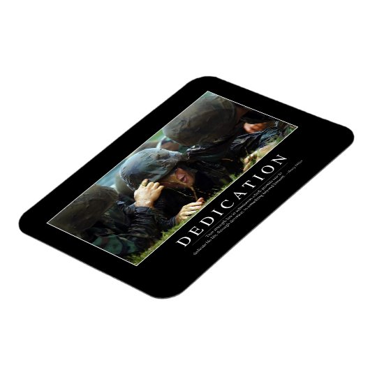 献身：感動的引用文 マグネット (左側)