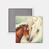 献身 – Mare & Foal Magnet マグネット (正面/裏面)