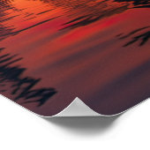 猶予の曲げ、木威厳のある木 ポスター (角)