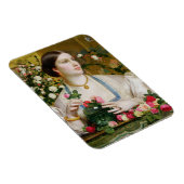 猶予バラ, 1866 (パネル上の油) マグネット (右側)