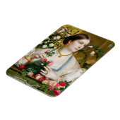 猶予バラ, 1866 (パネル上の油) マグネット (左側)