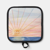 猶予ポット保持者 鍋敷き (正面)