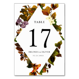 猶予ヴィンテージパーソナライズされた表番号カード テーブルナンバー