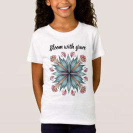 猶予開花:春フローラ Tシャツ