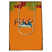 猿いけな科 ミディアムペーパーバッグ (裏面)