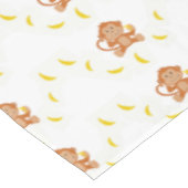 猿およびバナナ テーブルクロス (アングル)