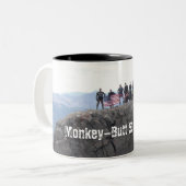 猿お尻500 2010年-旗Mtn ツートーンマグカップ (正面左)
